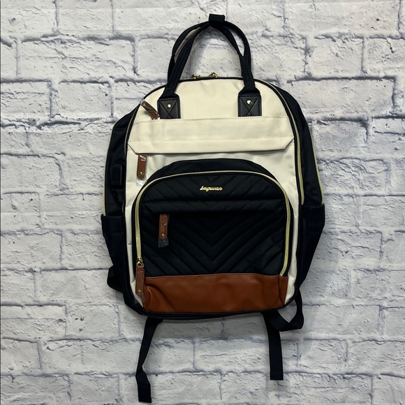 NWT-Bagswan Laptop Backpack for Women College Bookbag - 17.3 Inch - Picture 6 of 11